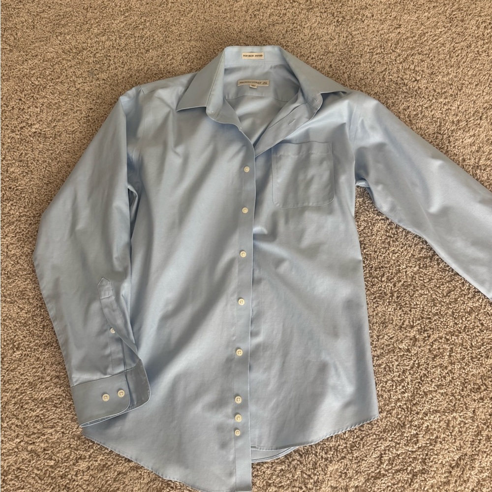 Pronto Uomo Sky Blue Dress Shirt